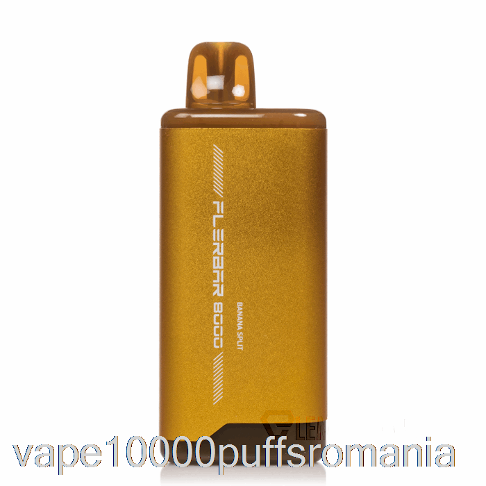 Vape Romania Flerbar 8000 Banana Split De Unica Folosinta